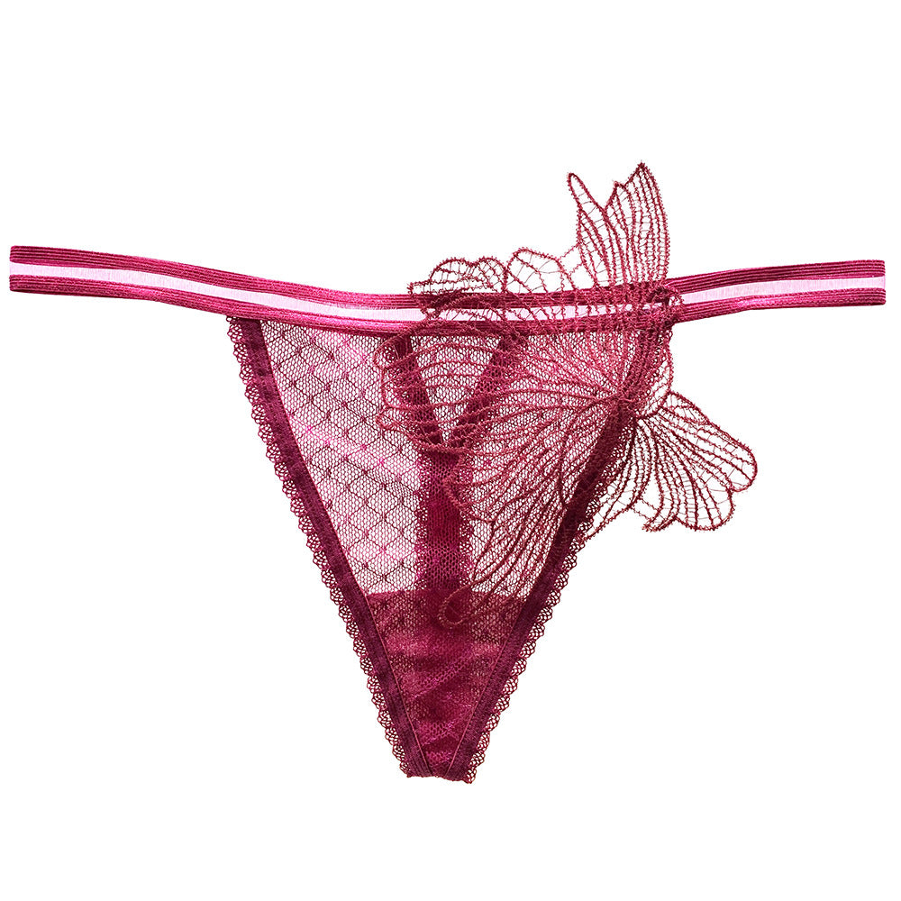 Breathable Thin Strap Temptation Low Rise Thong