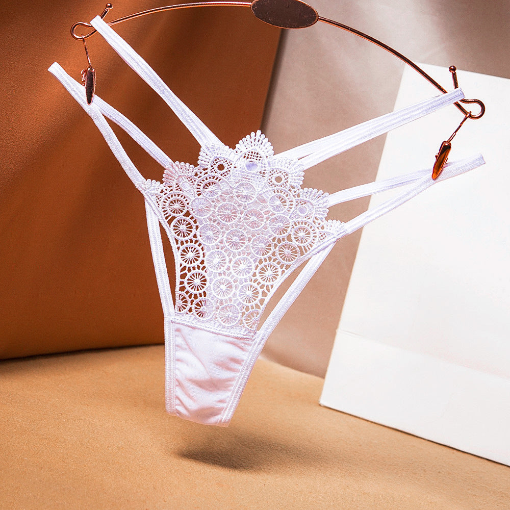 Thin and transparent mesh thin strap temptation sexy underwear