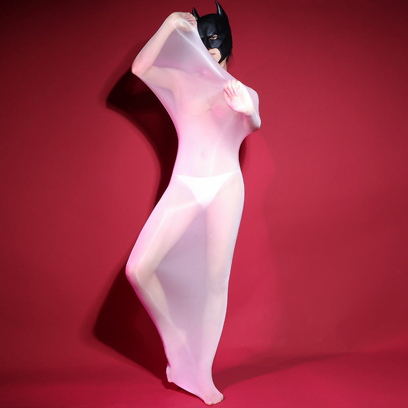 Shiny ultra-thin 8D mirror reflective perspective sexy sleeping bag