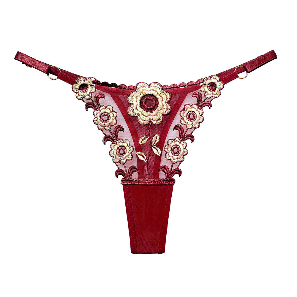 Slim Fit Adjustable Breathable Mesh Sexy Thong