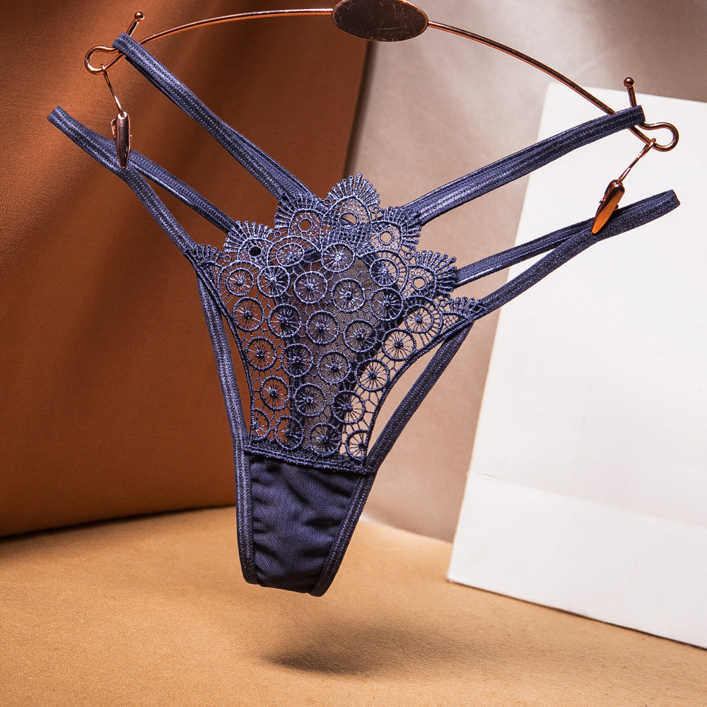 Thin and transparent mesh thin strap temptation sexy underwear