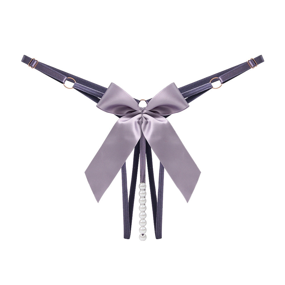 Hollow crotch sexy thong