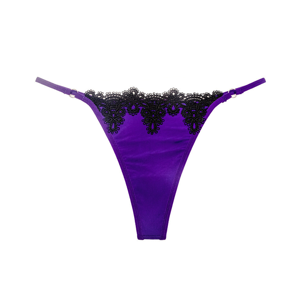 Japanese light luxury lace embroidery hot women's underwear