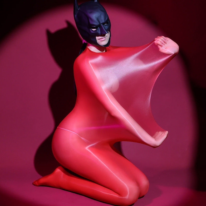 Shiny ultra-thin 8D mirror reflective perspective sexy sleeping bag