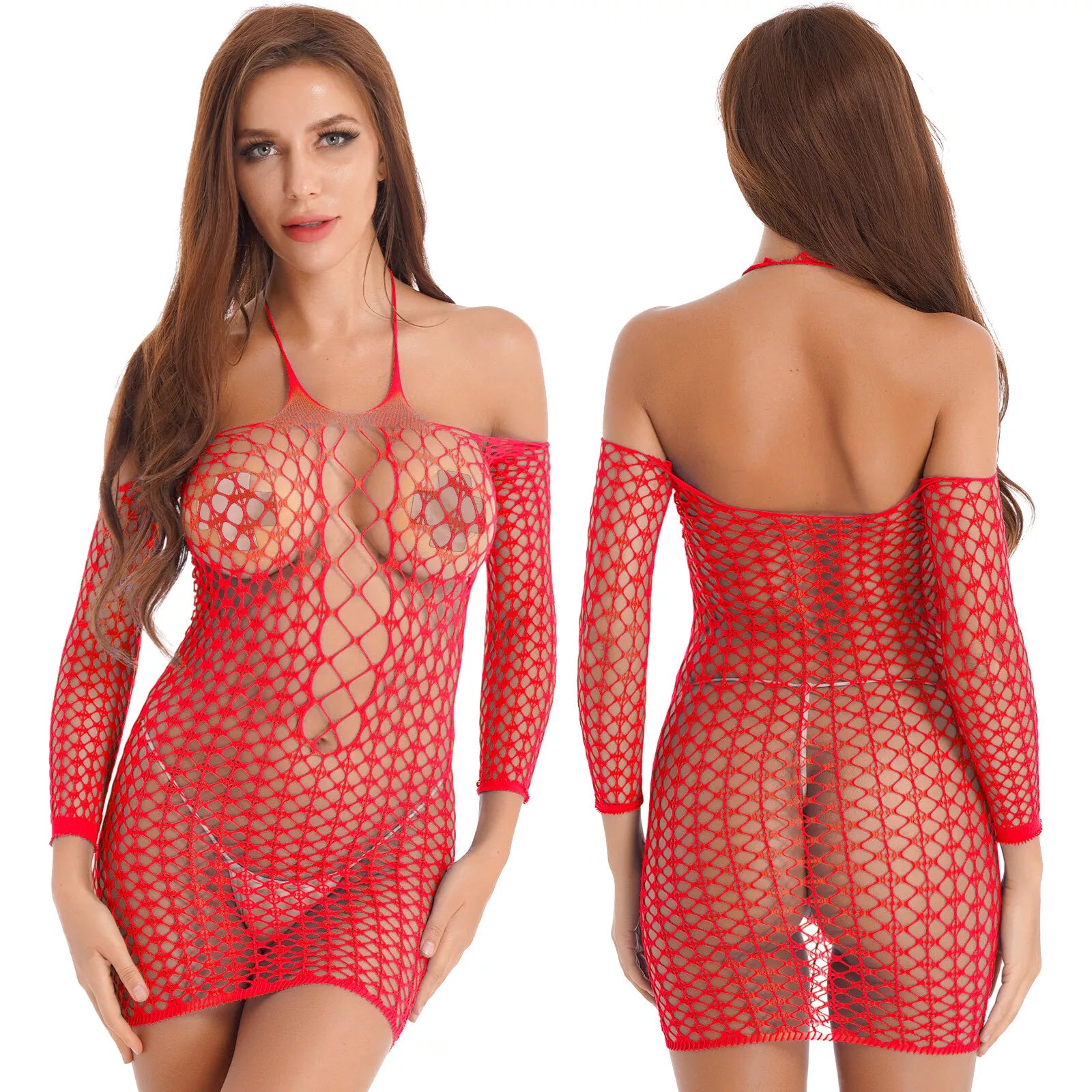 Sexy hollow hip skirt